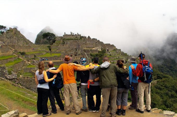 Machu Picchu in the first day of Tour with Vinicunca